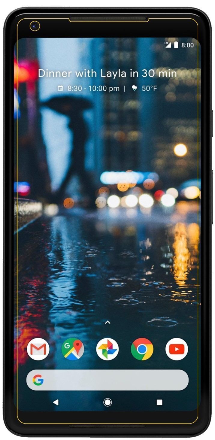 2x Schutzfolie matt für Google Pixel 2 XL Display- (6)