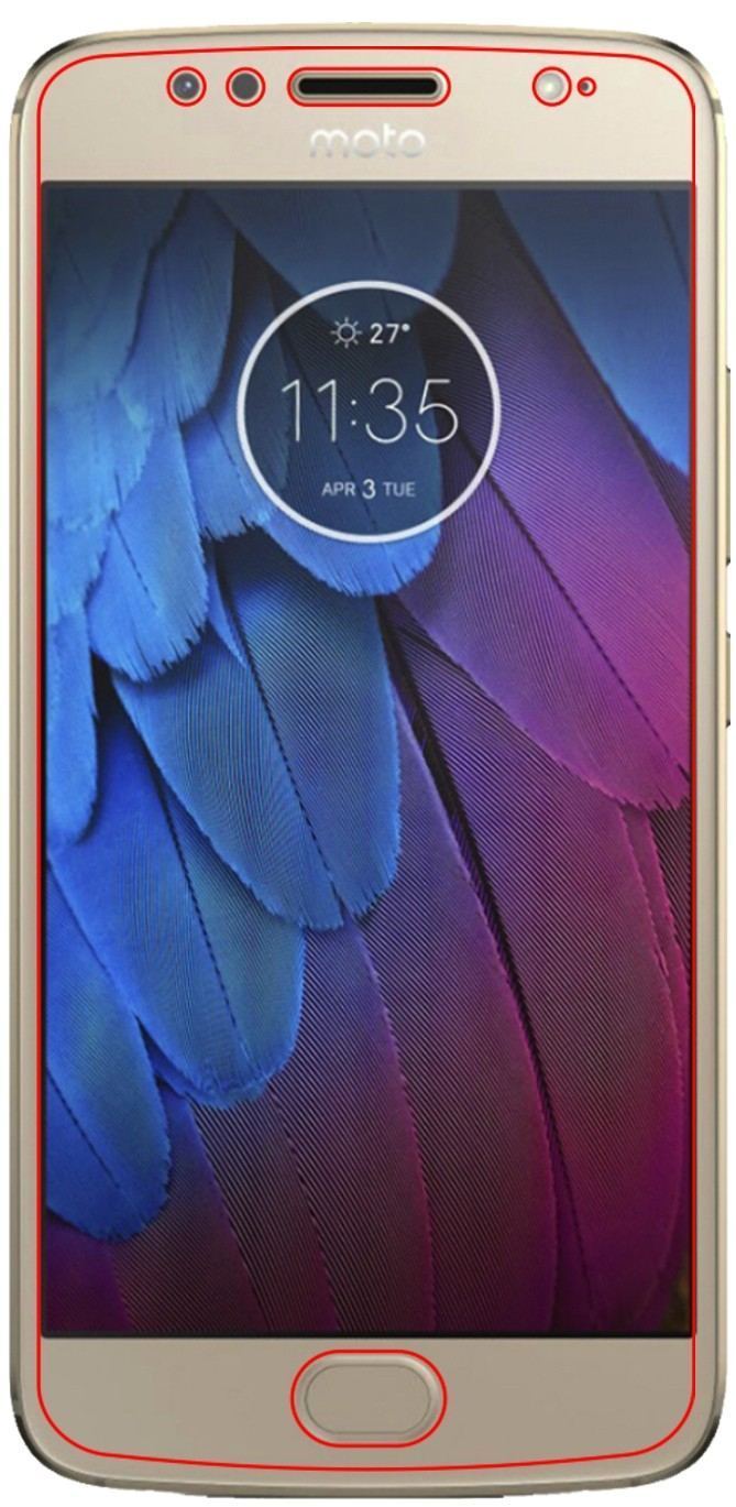 6x Schutzfolie matt für Motorola Moto G5s Display- (6)