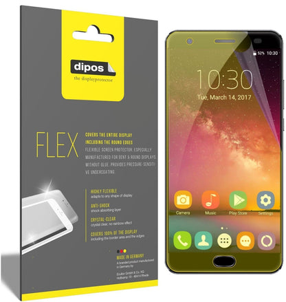 2x 3D Full Cover Schutzfolie für Oukitel OK6000 Plus