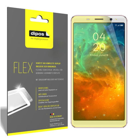 3x 3D Full Cover Schutzfolie für Gooweel S9