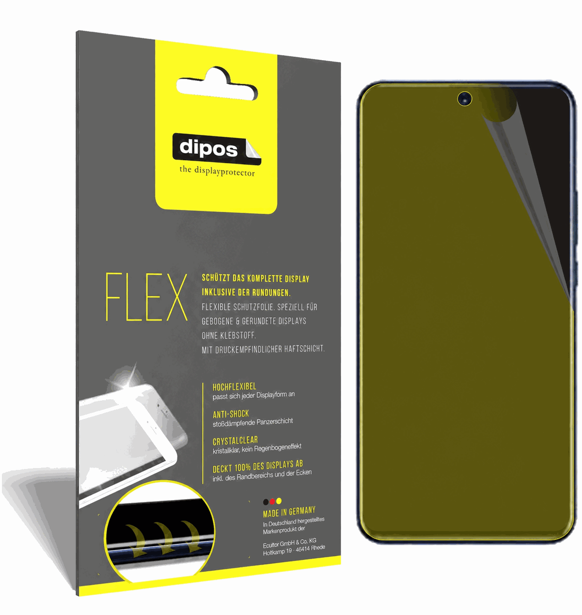 2x 3D Full Cover Schutzfolie für Huawei Nova 9