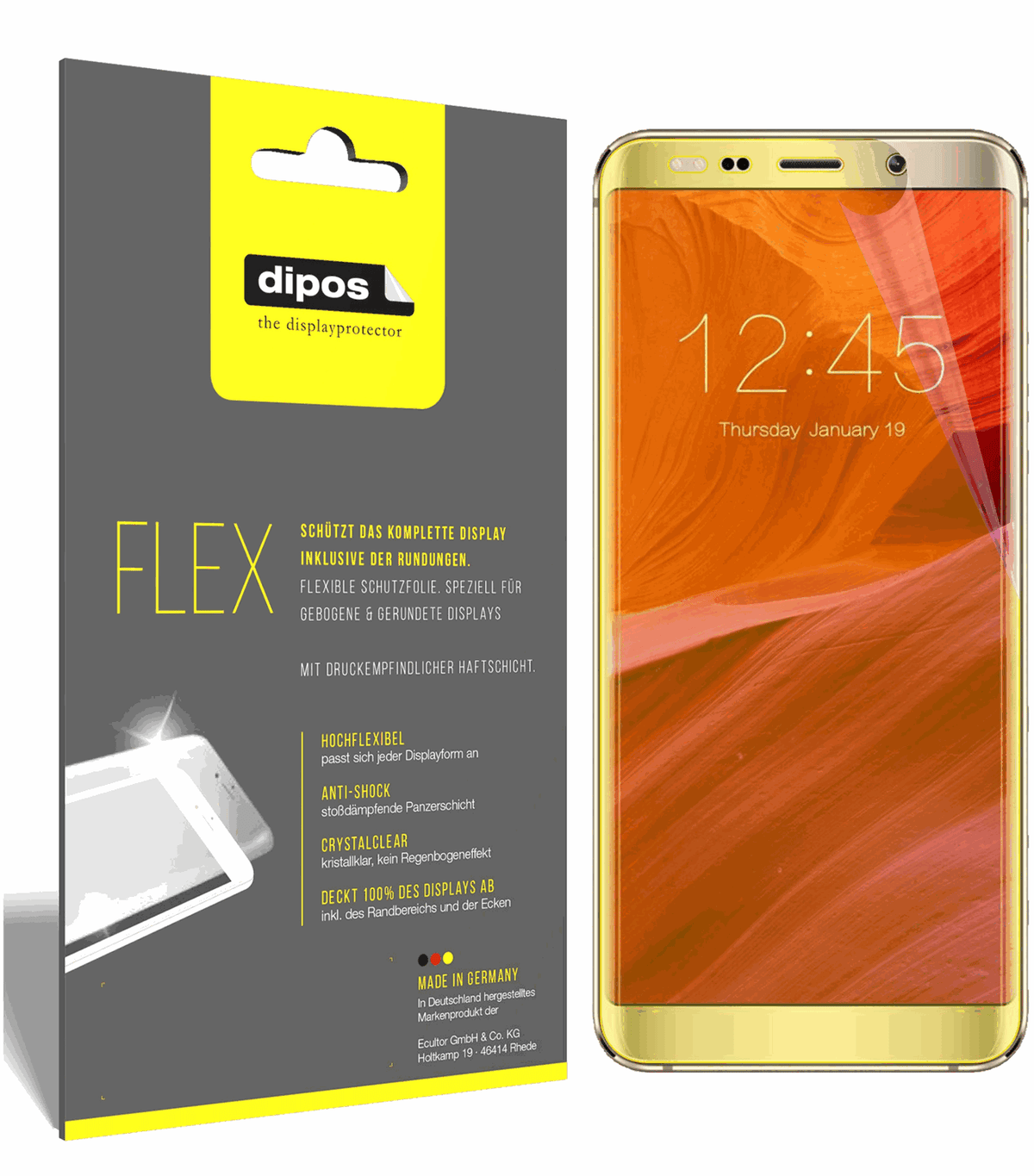 3x 3D Full Cover Schutzfolie für Meiigoo Mate 10