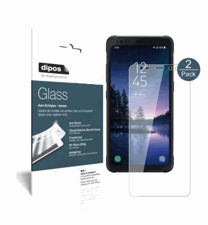 2x 9H Schutzfolie für Samsung Galaxy S8 ACTIVE Panzerfolie
