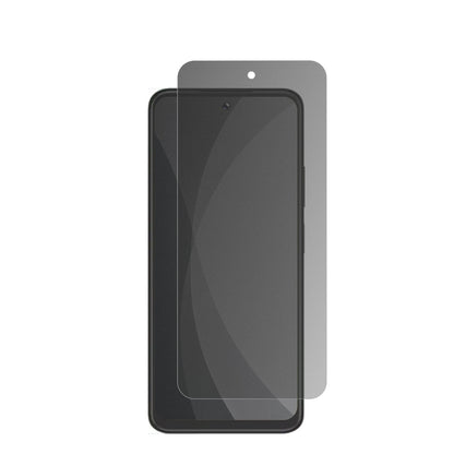 CoolpadCool 80 mit aufgebrachter dipos Flex Schutzfolie, die seitliche Einblicke blockiert