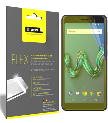 2x 3D Full Cover Schutzfolie für Wiko Tommy 3