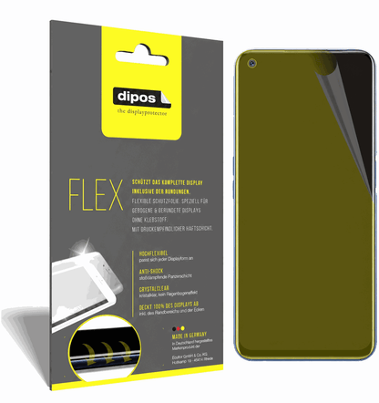 2x 3D Full Cover Schutzfolie für Oppo Realme Narzo 30
