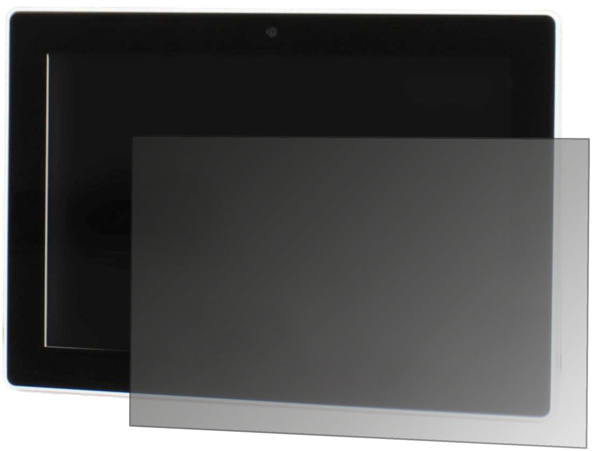 Blickschutzfolie von dipos passend für 9.2 Zoll Wide 201 x 121 mm, präziser Zuschnitt und blasenfrei montiert