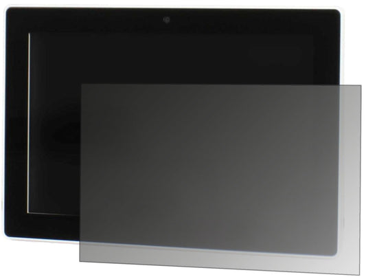 Blickschutzfolie von dipos passend für 9.2 Zoll Wide 201 x 121 mm, präziser Zuschnitt und blasenfrei montiert