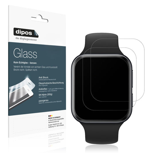 1x 9H Schutzfolie matt für OPPO Watch 3 Panzerfolie