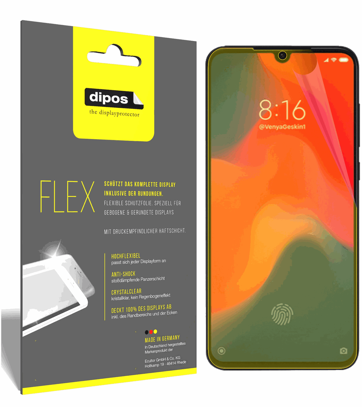 3x 3D Full Cover Schutzfolie für Xiaomi Mi 9 SE