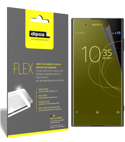 3x 3D Full Cover Schutzfolie für Sony Xperia XA1 Plus