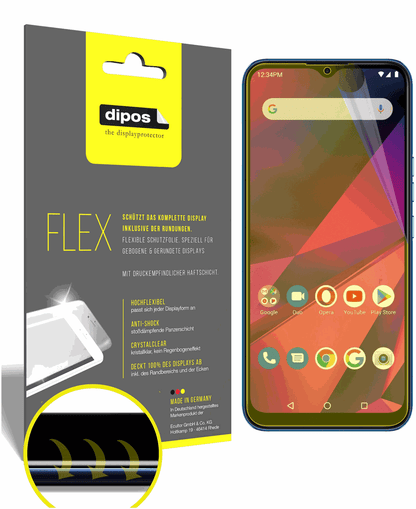 3x 3D Full Cover Schutzfolie für BLU G90