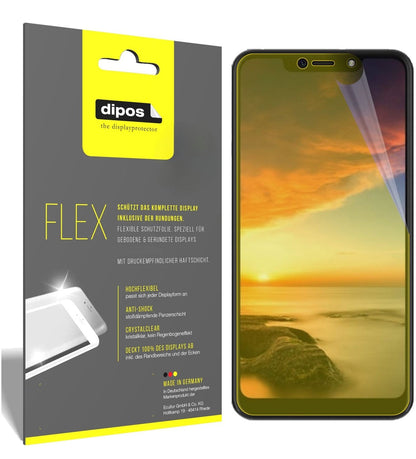 2x 3D Full Cover Schutzfolie für Hisense H18
