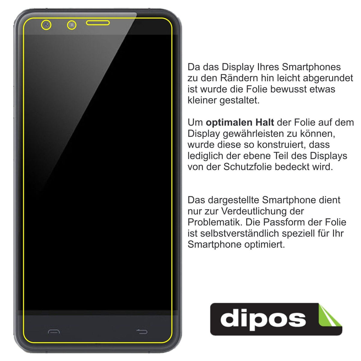 6x Schutzfolie klar für Galaxy Note 4 Samsung Display-Schutzfolie