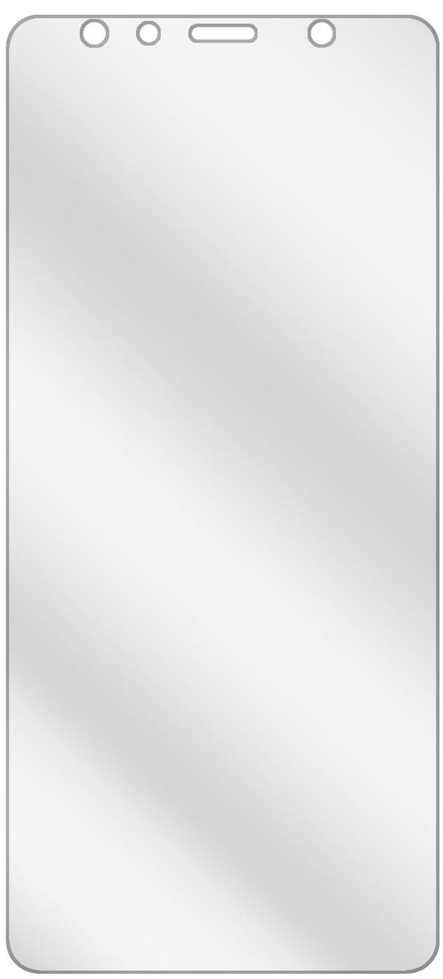 dipos Displayschutz für Samsung Galaxy A7 (2018), transparente Oberfläche, geringe Dicke und perfekte Passform