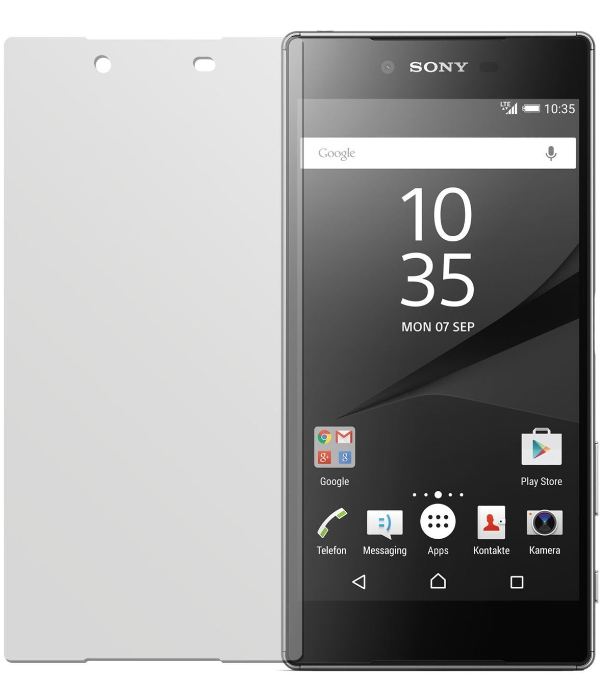 2x Schutzfolie matt für Xperia Z5 Premium Sony Display-Schutzfolie