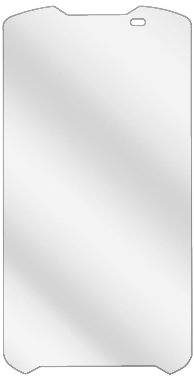 dipos Displayschutz für Zebra TC51, transparente Oberfläche, geringe Dicke und perfekte Passform