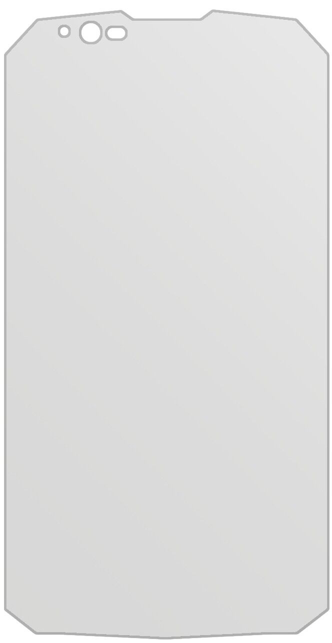 dipos Displayschutz für Jesy J9S, mattierte Oberfläche, geringe Dicke und perfekte Passform