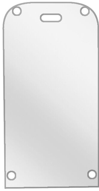 dipos Displayschutz für Doro PhoneEasy 613, transparente Oberfläche, geringe Dicke und perfekte Passform