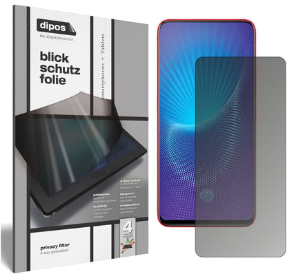 Blickschutzfolie für Vivo NEX S matt Schutzfolie Privacy