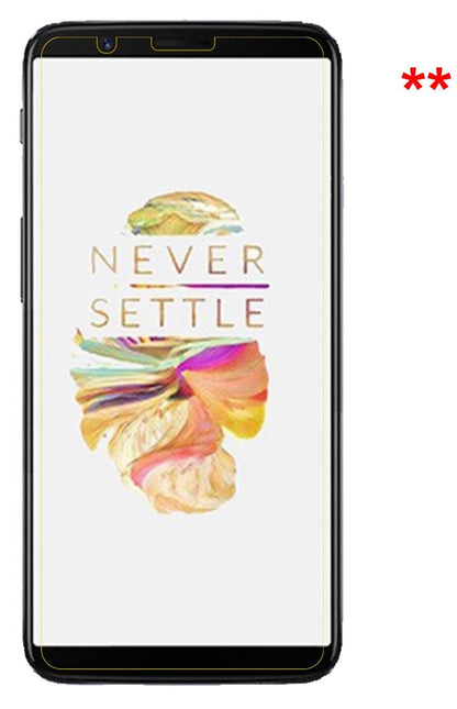 Dünne und klare Folie passend zugeschnitten für OnePlus 5T