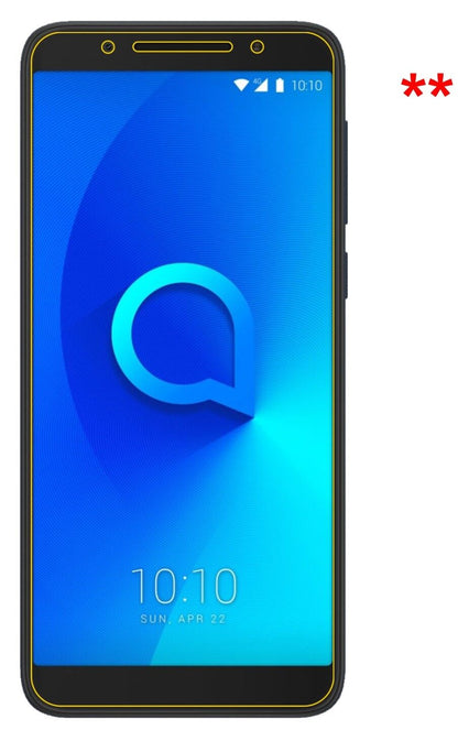 Dünne und klare Folie passend zugeschnitten für Alcatel 3V