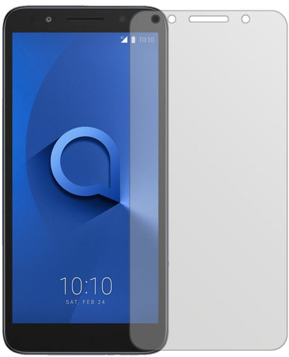 Matte Displayschutzfolie von dipos passend für Alcatel 1X, präziser Zuschnitt und blasenfrei montiert