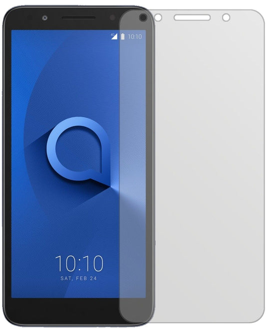 Matte Displayschutzfolie von dipos passend für Alcatel 1X, präziser Zuschnitt und blasenfrei montiert