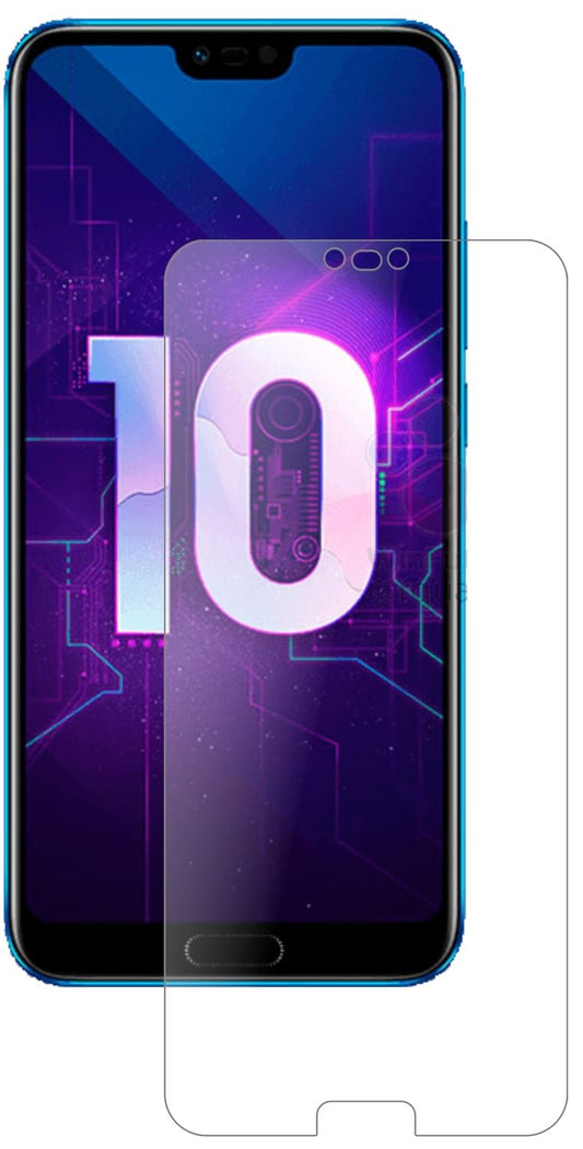 Matte Displayschutzfolie von dipos passend für Huawei Honor 10, 9H kratzfest und blasenfrei montiert