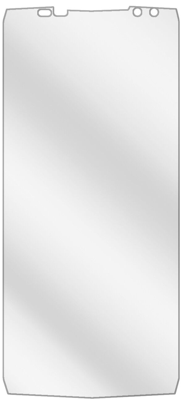 dipos Displayschutz für Oukitel K10, transparente Oberfläche, geringe Dicke und perfekte Passform