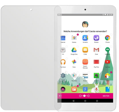 2x Schutzfolie matt für Tablet Puls Telekom Display-Schutzfolie