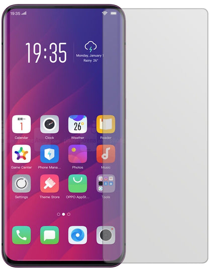 Matte Displayschutzfolie von dipos passend für Oppo Find X, präziser Zuschnitt und blasenfrei montiert