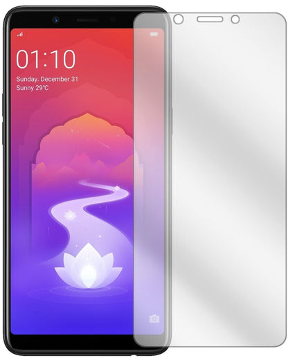 Klare Displayschutzfolie von dipos passend für Oppo Realme 1, präziser Zuschnitt und blasenfrei montiert