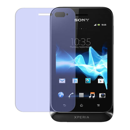 2x Schutzfolie matt für Xperia Tipo Sony Display-Schutzfolie