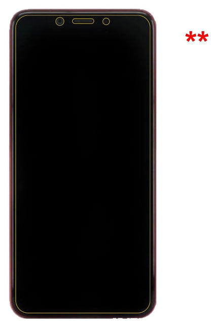 Dünne und klare Folie passend zugeschnitten für Xiaomi Mi 6X
