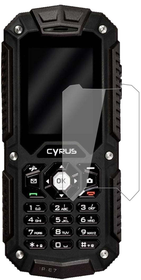 1x 9H Schutzfolie für Cyrus CM6 Panzerfolie