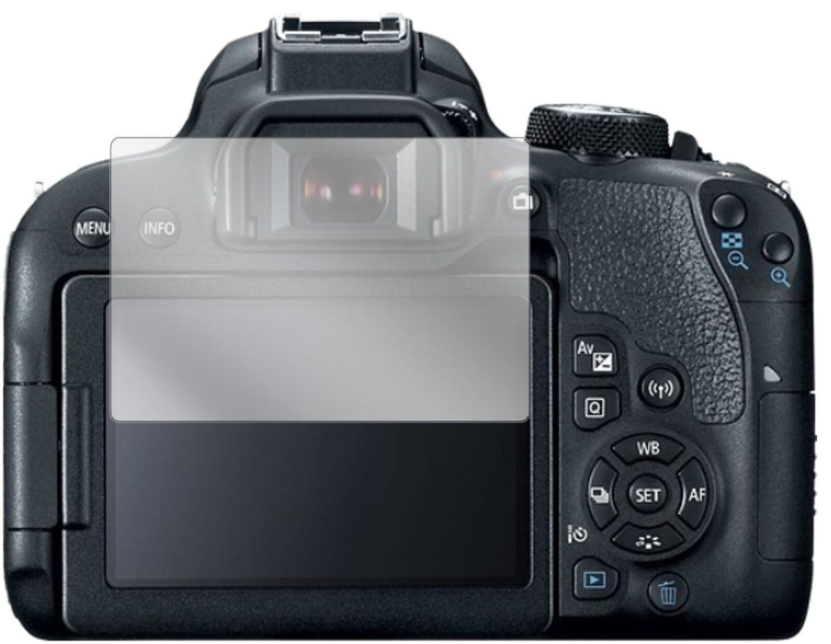 6x Schutzfolie klar für Canon EOS 800D Display-Schutzfolie