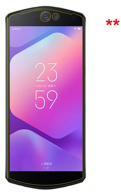 Privatsphäre-Schutz durch Sichtschutz-Folie passend zugeschnitten für Meitu T9