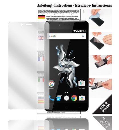 6x Schutzfolie klar für X OnePlus Display-Schutzfolie