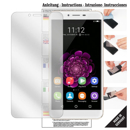 6x Schutzfolie klar für Oukitel U15S Display-Schutzfolie
