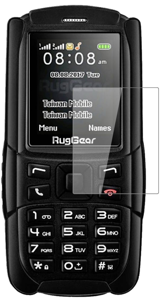 1x 9H Schutzfolie für Ruggear RG129 (2018) Panzerfolie