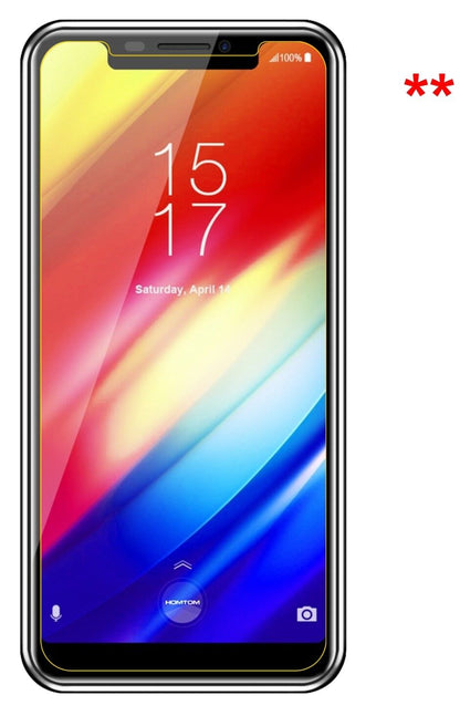 Dünne und klare Folie passend zugeschnitten für HomTom H10