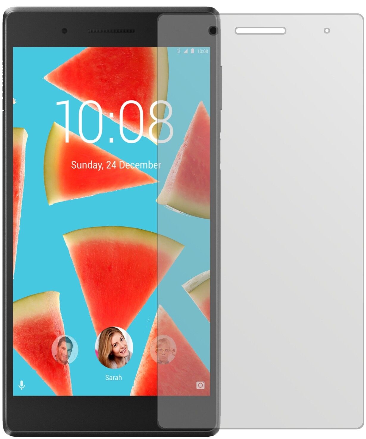 Matte Displayschutzfolie von dipos passend für Lenovo TB-7504F, präziser Zuschnitt und blasenfrei montiert