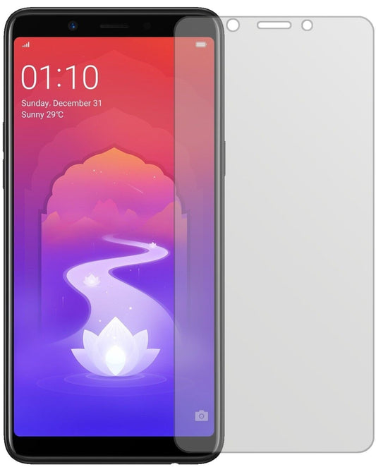 Matte Displayschutzfolie von dipos passend für Oppo Realme 1, präziser Zuschnitt und blasenfrei montiert