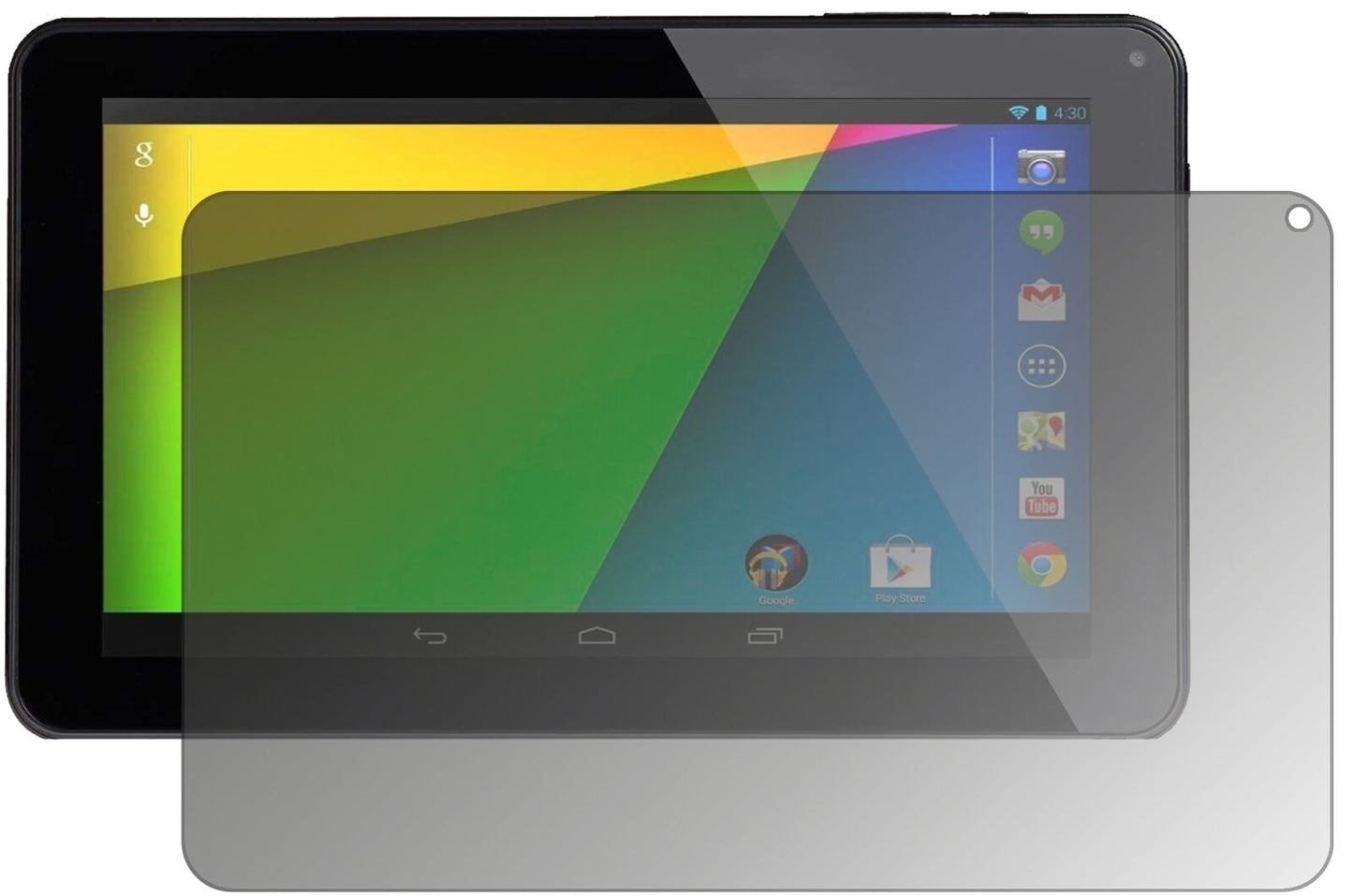 Blickschutzfolie für Dragon Touch V10 matt Schutzfolie Privacy