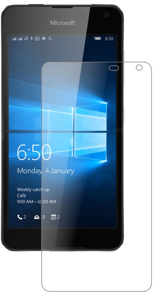 1x 9H Schutzfolie matt für Microsoft Lumia 650 Panzerfolie