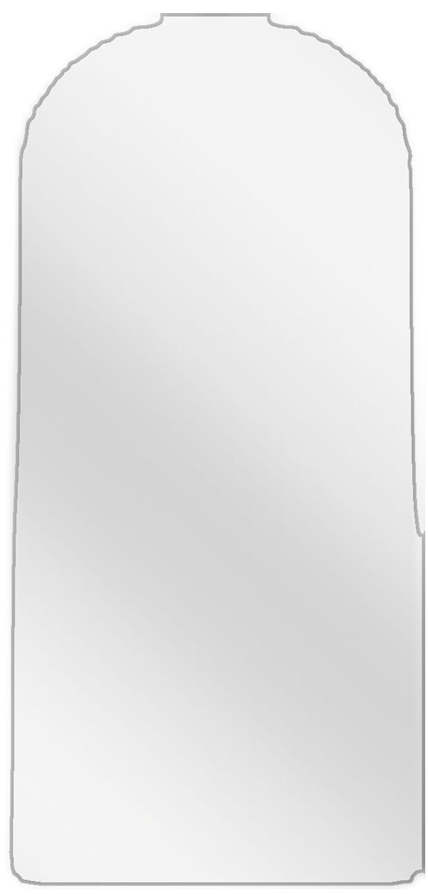6x 3D Full Cover Schutzfolie für TomTom Touch Cardio