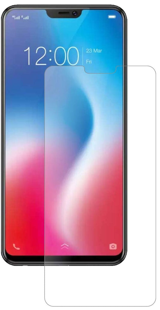 Matte Displayschutzfolie von dipos passend für Vivo V9 6GB, 9H kratzfest und blasenfrei montiert