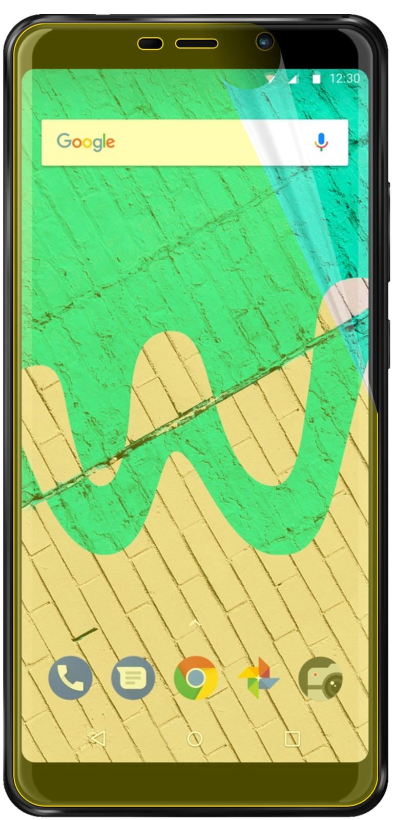 2x 3D Full Cover Schutzfolie für Wiko View Max