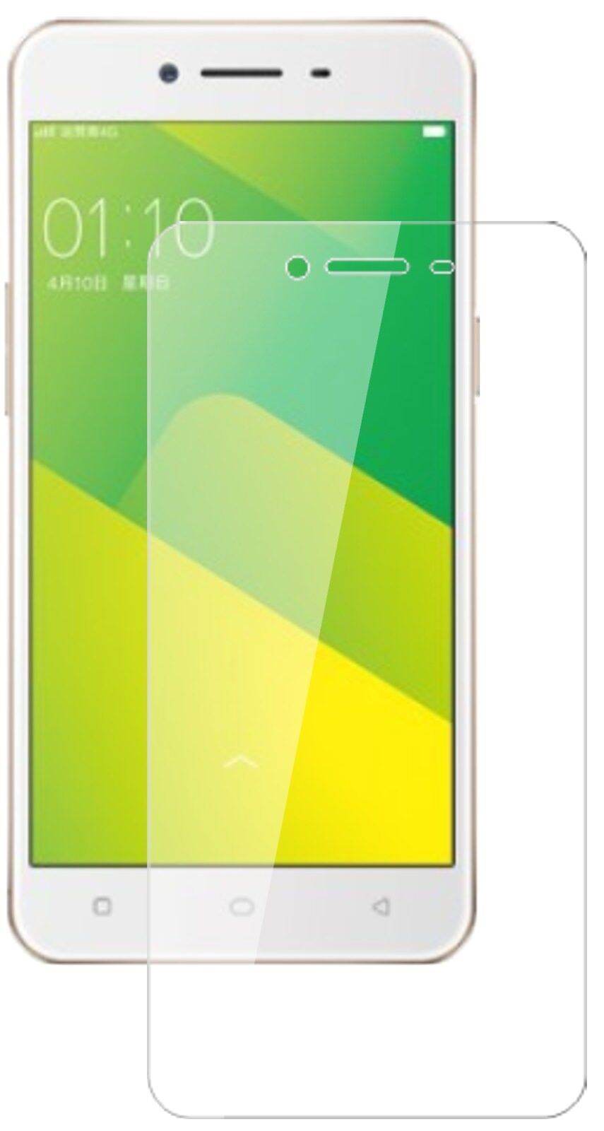 1x 9H Schutzfolie für Oppo A57 Panzerfolie